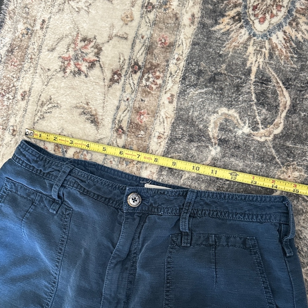 Anthropologie Linen Blend Pants - Picture 3 of 5